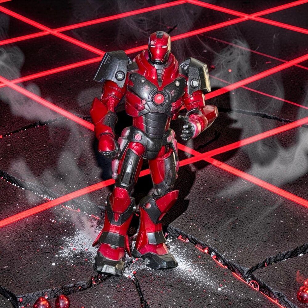 Iron Man Movie Series Heavy Artillery Armor Figure 6” A57